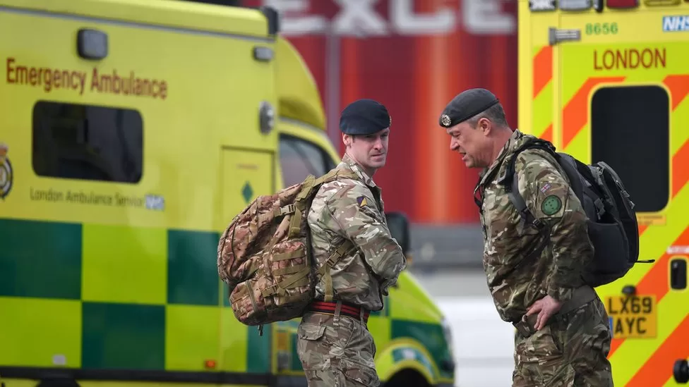 Military personnel to step in during ambulance worker strikes